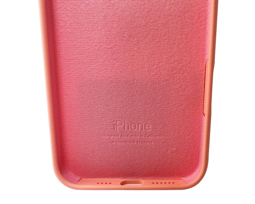 Чохол для смартфона Silicone Full Case AA Open Cam for Apple iPhone 16 Pro Max 37,Grapefruit