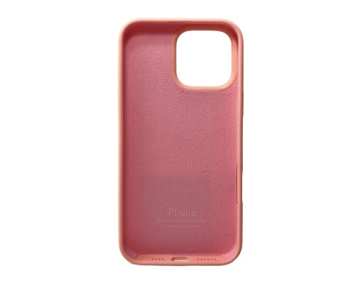 Чохол для смартфона Silicone Full Case AA Open Cam for Apple iPhone 16 Pro Max 37,Grapefruit