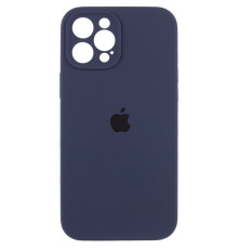 Чохол для смартфона Silicone Full Case AA Camera Protect for Apple iPhone 12 Pro 7,Dark Blue