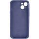 Чохол для смартфона Silicone Full Case AA Camera Protect for Apple iPhone 15 7,Dark Blue