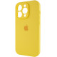 Чохол для смартфона Silicone Full Case AA Camera Protect for Apple iPhone 15 Pro 56,Sunny Yellow