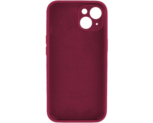 Чохол для смартфона Silicone Full Case AA Camera Protect for Apple iPhone 15 47,Plum