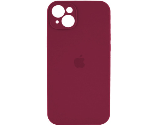 Чохол для смартфона Silicone Full Case AA Camera Protect for Apple iPhone 15 47,Plum