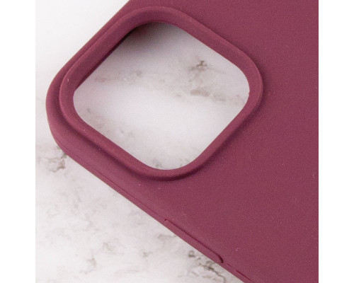 Чохол для смартфона Silicone Full Case AA Open Cam for Apple iPhone 15 Pro Max 47,Plum