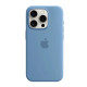 Чохол для смартфона Silicone Full Case AAA MagSafe IC for iPhone 15 Pro Blue