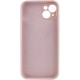 Чохол для смартфона Silicone Full Case AA Camera Protect for Apple iPhone 14 15,Pink Sand