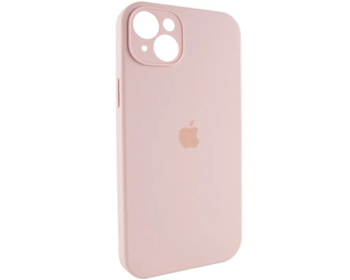 Чохол для смартфона Silicone Full Case AA Camera Protect for Apple iPhone 14 15,Pink Sand