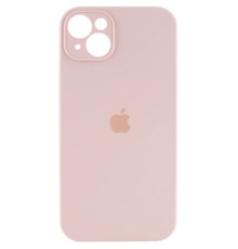 Чохол для смартфона Silicone Full Case AA Camera Protect for Apple iPhone 14 15,Pink Sand