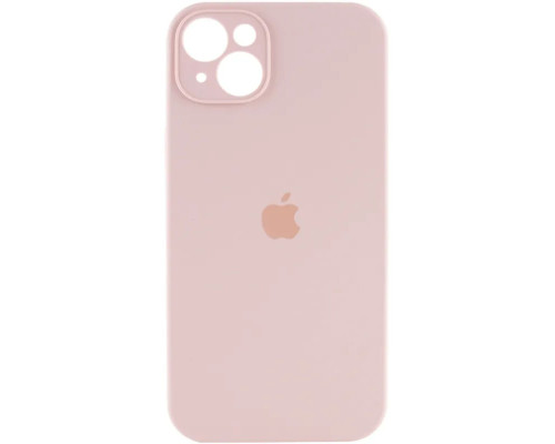 Чохол для смартфона Silicone Full Case AA Camera Protect for Apple iPhone 14 15,Pink Sand