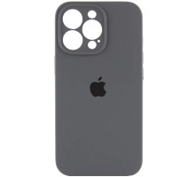 Чохол для смартфона Silicone Full Case AA Camera Protect for Apple iPhone 14 Pro 12,Dark Grey