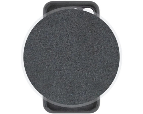 Чохол для смартфона Silicone Full Case AA Camera Protect for Apple iPhone 15 Pro 12,Dark Grey