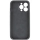 Чохол для смартфона Silicone Full Case AA Camera Protect for Apple iPhone 15 Pro 12,Dark Grey