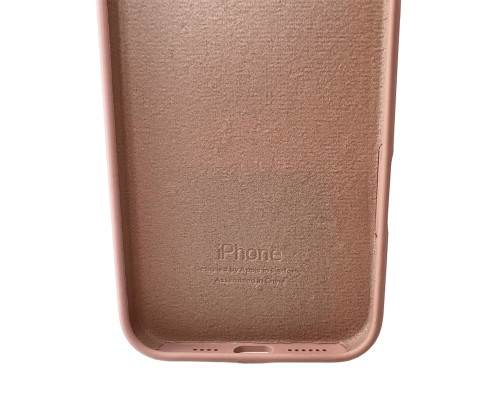 Чохол для смартфона Silicone Full Case AA Open Cam for Apple iPhone 16 Pro 15,Pink Sand