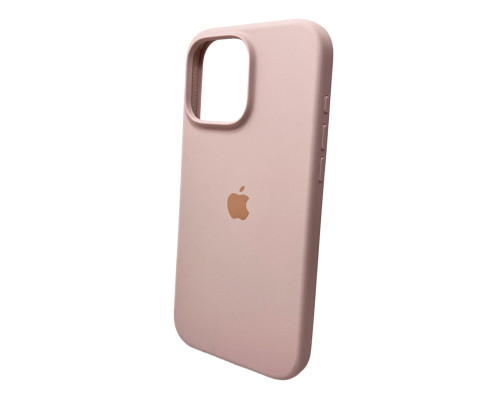 Чохол для смартфона Silicone Full Case AA Open Cam for Apple iPhone 16 Pro 15,Pink Sand