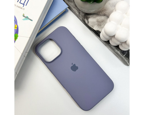 Чохол для смартфона Silicone Full Case AA Open Cam for Apple iPhone 16 Pro 28,Lavender Grey