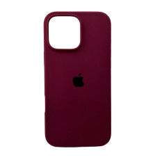 Чохол для смартфона Silicone Full Case AA Open Cam for Apple iPhone 16 Pro 47,Plum