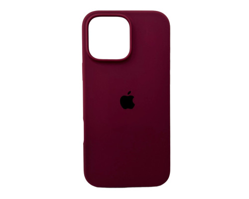 Чохол для смартфона Silicone Full Case AA Open Cam for Apple iPhone 16 Pro 47,Plum
