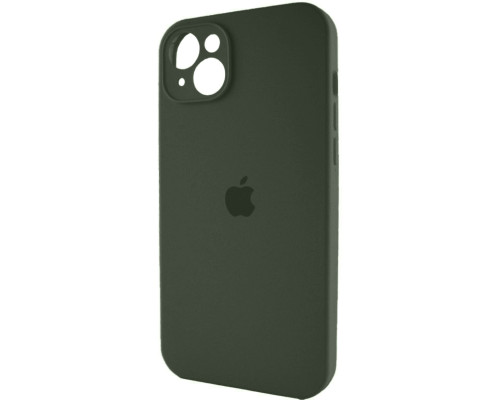 Чохол для смартфона Silicone Full Case AA Camera Protect for Apple iPhone 14 40,Atrovirens