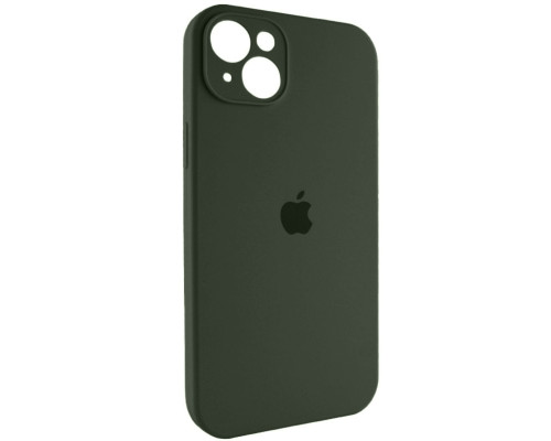 Чохол для смартфона Silicone Full Case AA Camera Protect for Apple iPhone 14 40,Atrovirens