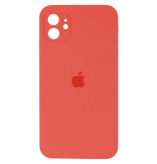 Чохол для смартфона Silicone Full Case AA Camera Protect for Apple iPhone 12 18,Peach