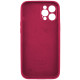 Чохол для смартфона Silicone Full Case AA Camera Protect for Apple iPhone 12 Pro 35,Maroon