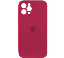 Чохол для смартфона Silicone Full Case AA Camera Protect for Apple iPhone 12 Pro 35,Maroon