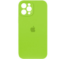 Чохол для смартфона Silicone Full Case AA Camera Protect for Apple iPhone 12 Pro Max 24,Shiny Green