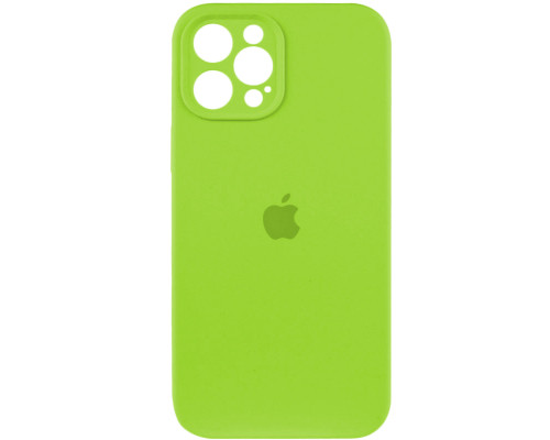 Чохол для смартфона Silicone Full Case AA Camera Protect for Apple iPhone 12 Pro Max 24,Shiny Green