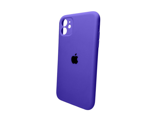 Чохол для смартфона Silicone Full Case AA Camera Protect for Apple iPhone 11 кругл 22,Dark Purple