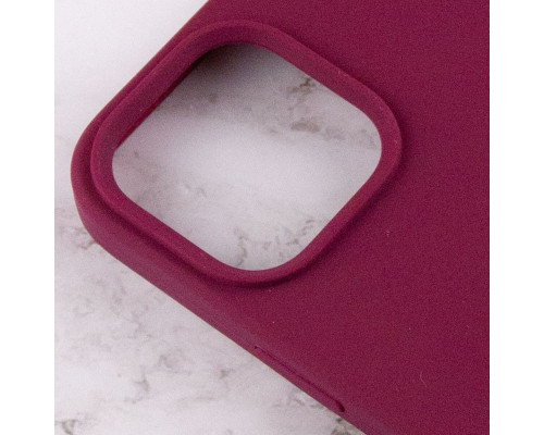 Чохол для смартфона Silicone Full Case AA Open Cam for Apple iPhone 14 Pro Max 35,Maroon