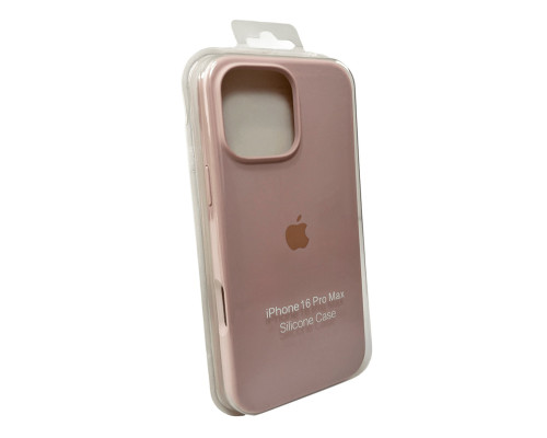 Чохол для смартфона Silicone Full Case AA Open Cam for Apple iPhone 16 Pro Max 15,Pink Sand