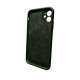 Чохол для смартфона Silicone Full Case AA Camera Protect for Apple iPhone 11 кругл 40,Atrovirens