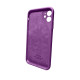 Чохол для смартфона Silicone Full Case AA Camera Protect for Apple iPhone 11 кругл 19,Purple