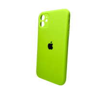 Чохол для смартфона Silicone Full Case AA Camera Protect for Apple iPhone 11 кругл 24,Shiny Green