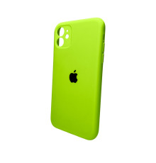 Чохол для смартфона Silicone Full Case AA Camera Protect for Apple iPhone 11 кругл 24,Shiny Green