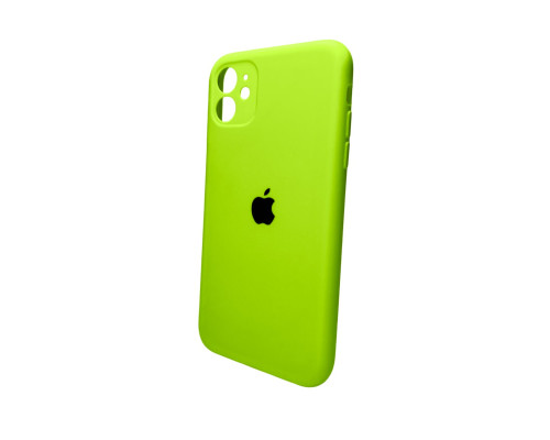 Чохол для смартфона Silicone Full Case AA Camera Protect for Apple iPhone 11 кругл 24,Shiny Green