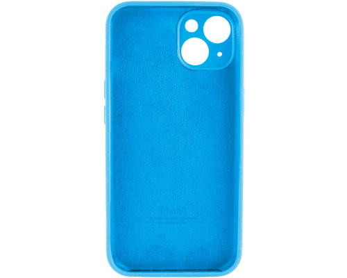 Чохол для смартфона Silicone Full Case AA Camera Protect for Apple iPhone 13 44,Light Blue