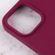 Чохол для смартфона Silicone Full Case AA Open Cam for Apple iPhone 15 Pro 35,Maroon