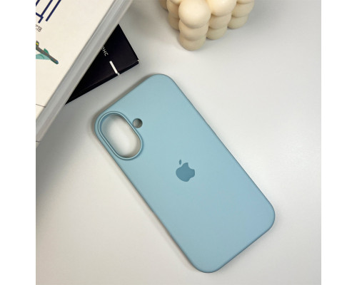 Чохол для смартфона Silicone Full Case AA Open Cam for Apple iPhone 16 27,Mist Blue