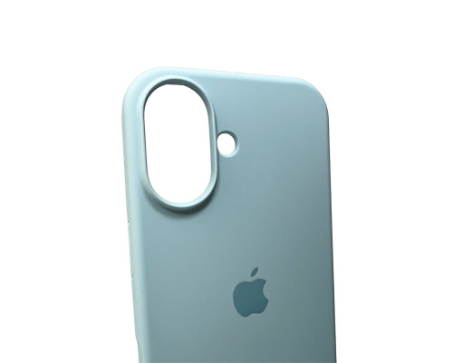 Чохол для смартфона Silicone Full Case AA Open Cam for Apple iPhone 16 27,Mist Blue