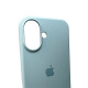 Чохол для смартфона Silicone Full Case AA Open Cam for Apple iPhone 16 27,Mist Blue