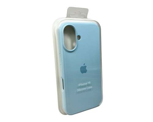 Чохол для смартфона Silicone Full Case AA Open Cam for Apple iPhone 16 27,Mist Blue