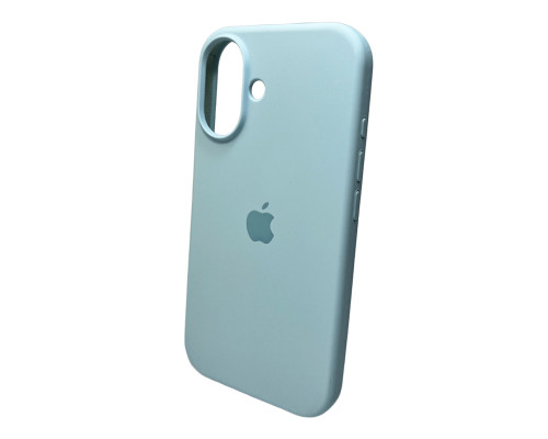 Чохол для смартфона Silicone Full Case AA Open Cam for Apple iPhone 16 27,Mist Blue