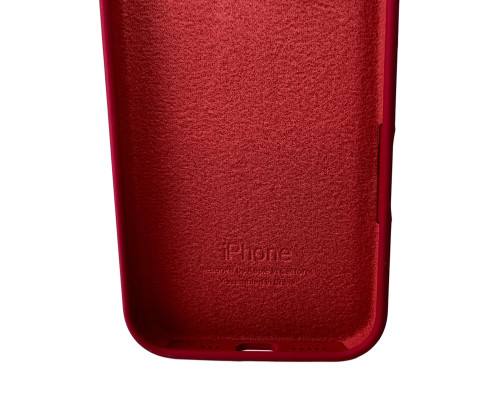 Чохол для смартфона Silicone Full Case AA Open Cam for Apple iPhone 16 35,Maroon