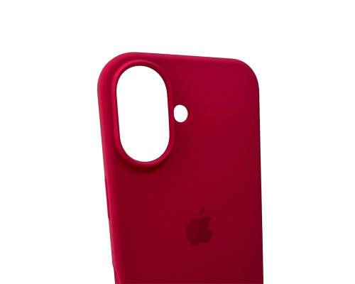 Чохол для смартфона Silicone Full Case AA Open Cam for Apple iPhone 16 35,Maroon