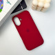 Чохол для смартфона Silicone Full Case AA Open Cam for Apple iPhone 16 35,Maroon