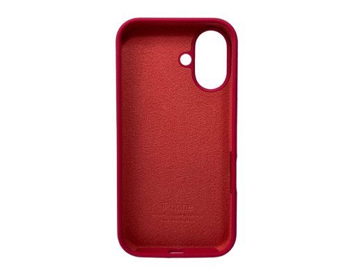 Чохол для смартфона Silicone Full Case AA Open Cam for Apple iPhone 16 35,Maroon