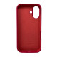 Чохол для смартфона Silicone Full Case AA Open Cam for Apple iPhone 16 35,Maroon