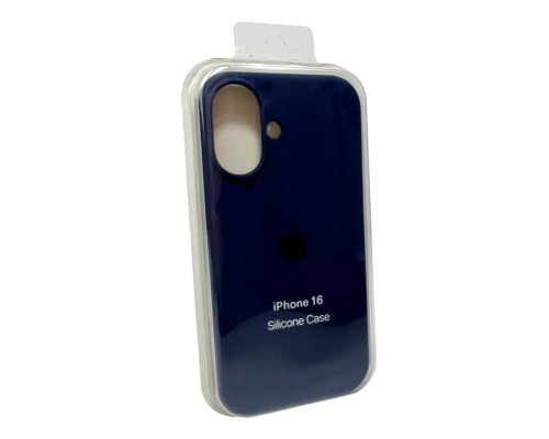 Чохол для смартфона Silicone Full Case AA Open Cam for Apple iPhone 16 39,Navy Blue