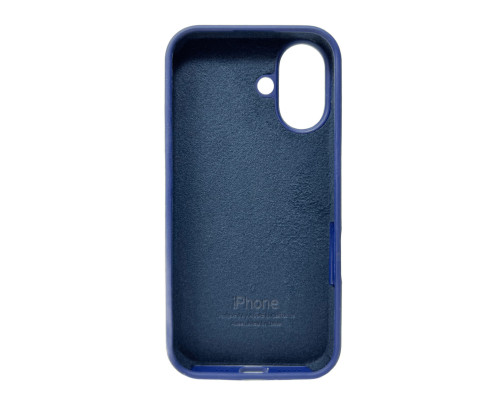 Чохол для смартфона Silicone Full Case AA Open Cam for Apple iPhone 16 39,Navy Blue